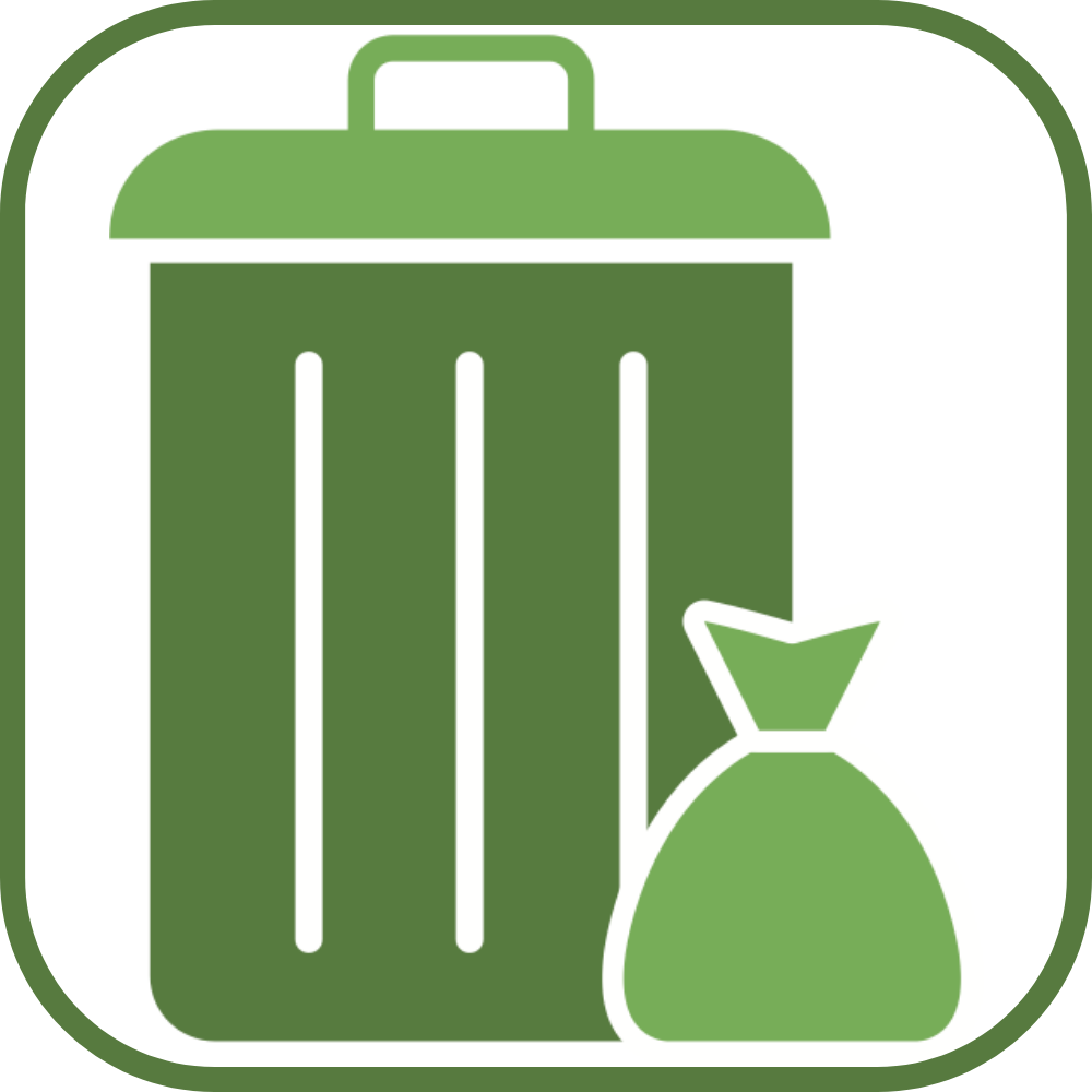 Families receiving garbage bins