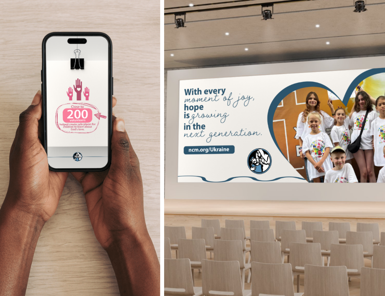 Sample social media image from the Ukraine Ministry Update