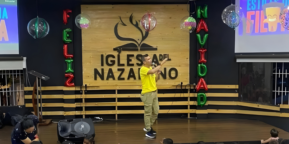 Christmas program at the church