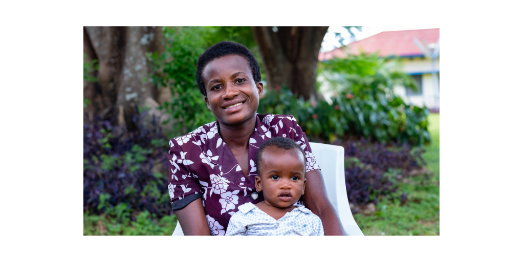 Mother and child in Burundi