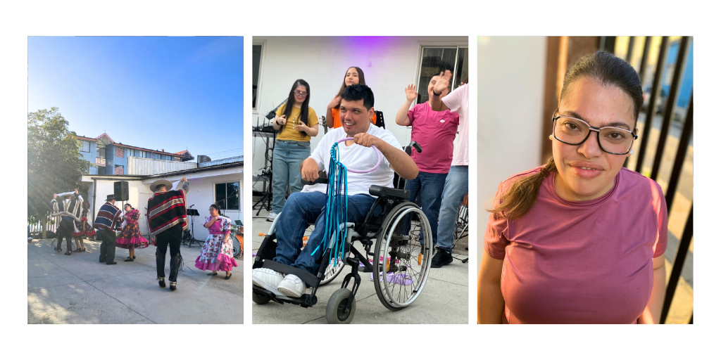 scenes from the adult day care program