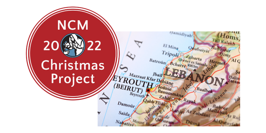 lebanon map and Christmas project seal