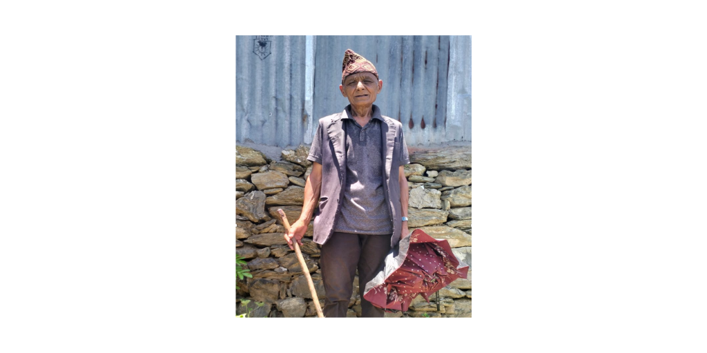 Farmer in Nepal