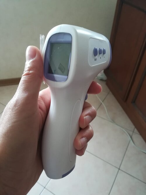 A donated thermometer