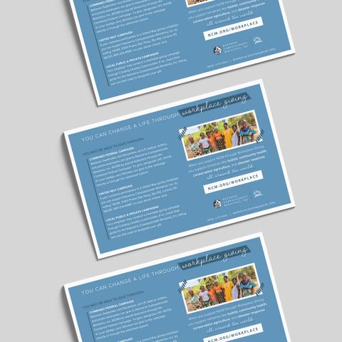 Workplace Giving Flyer