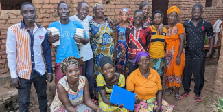 A group of project participants 